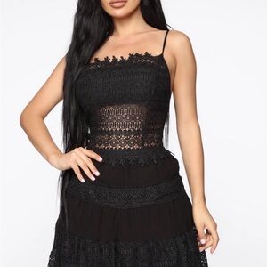 Fashion Nova black dress